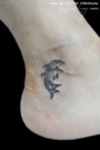 dolphins tattoo　イルカタトゥー
