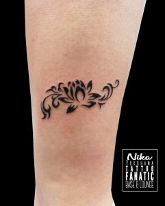 lotus flower tattoo　蓮タトゥー