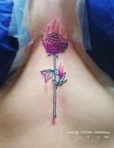 rose tattoo　薔薇タトゥー